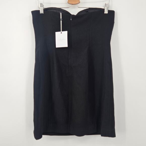 Revolve L'Academie Large Cosme‎ Mini Dress in Black NWT MSRP $268 - Picture 9 of 12